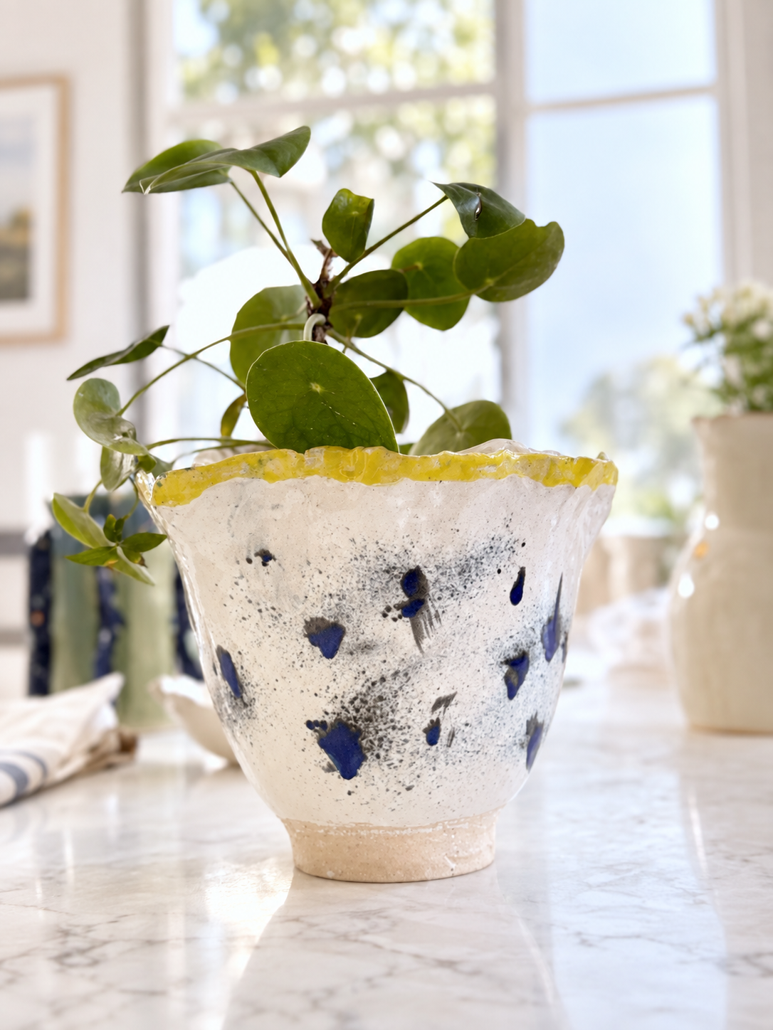 Macetero Pintas blue
