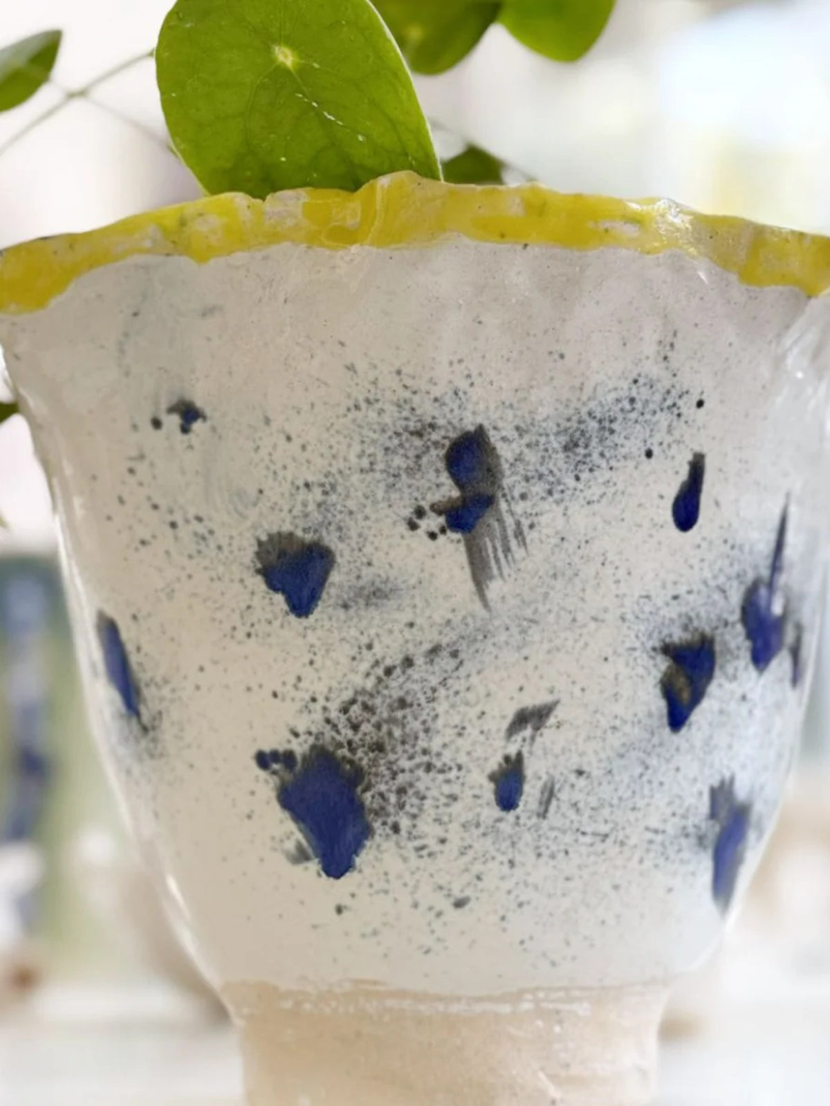 Macetero Pintas blue