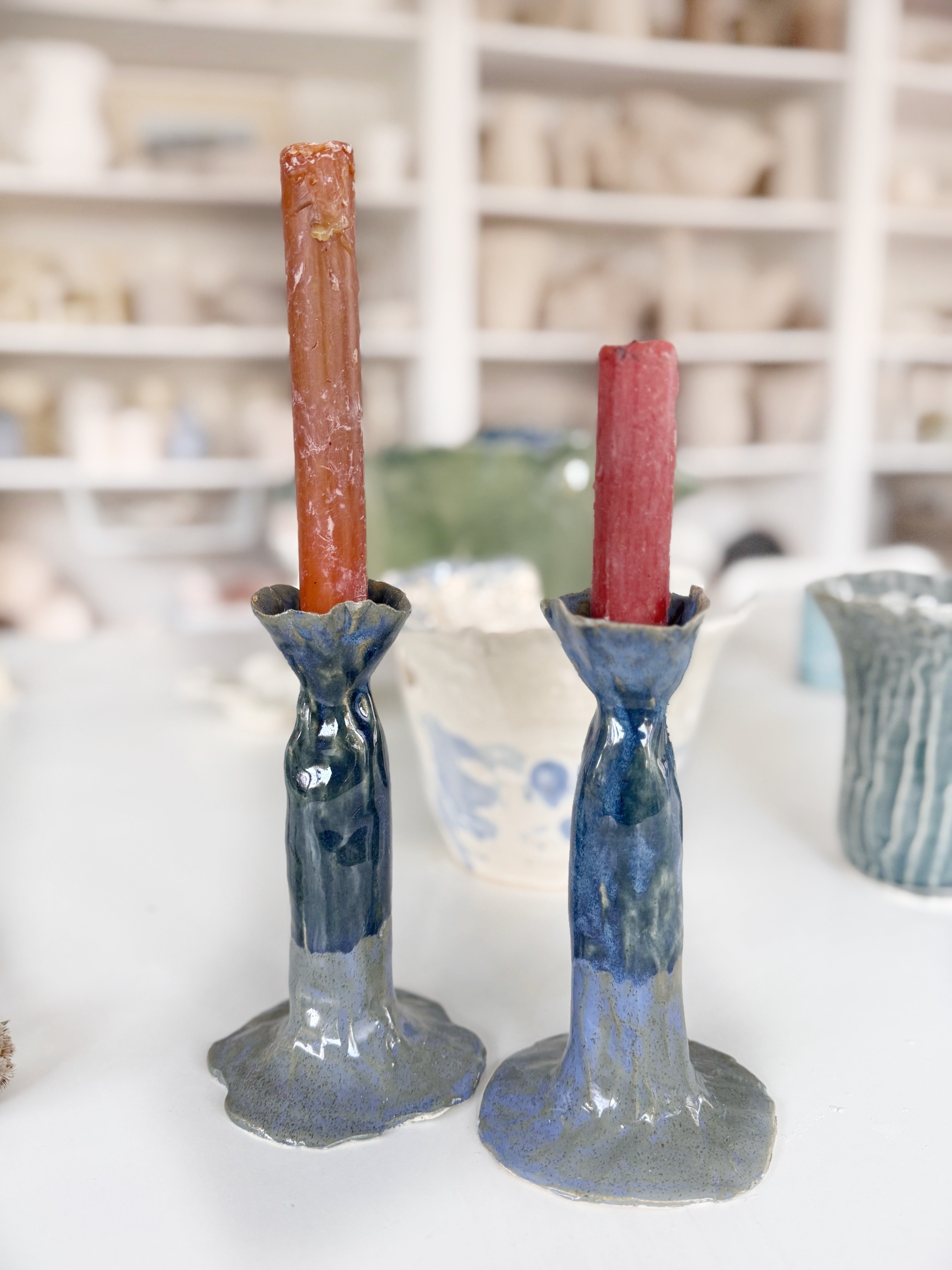 Candelabro azulado