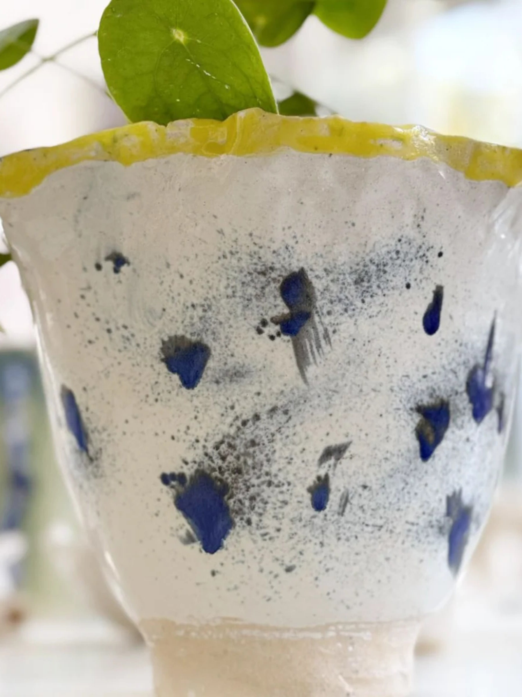 Macetero Pintas blue